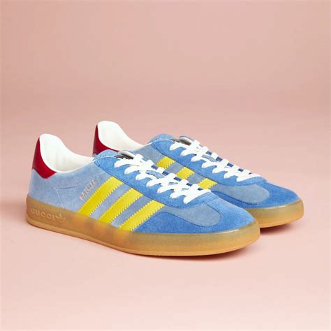 gucci adidas gazelle blue